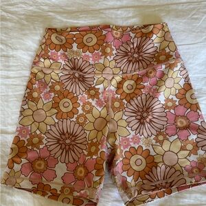 Kavala flower power biker short